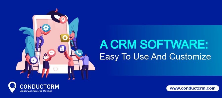 A CRM software for easy and customize
