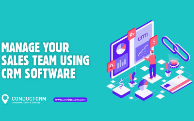 Manage your sales team using CRM software